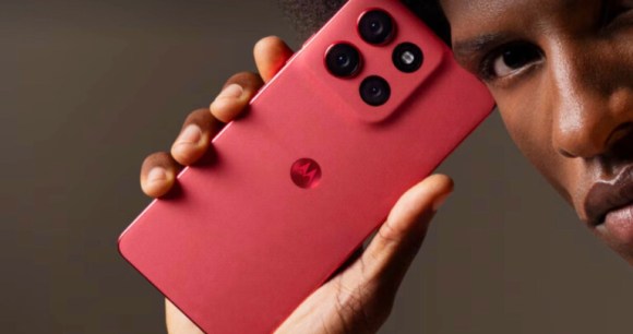 Le smartphone Moto G86 Power // Source : Motorola