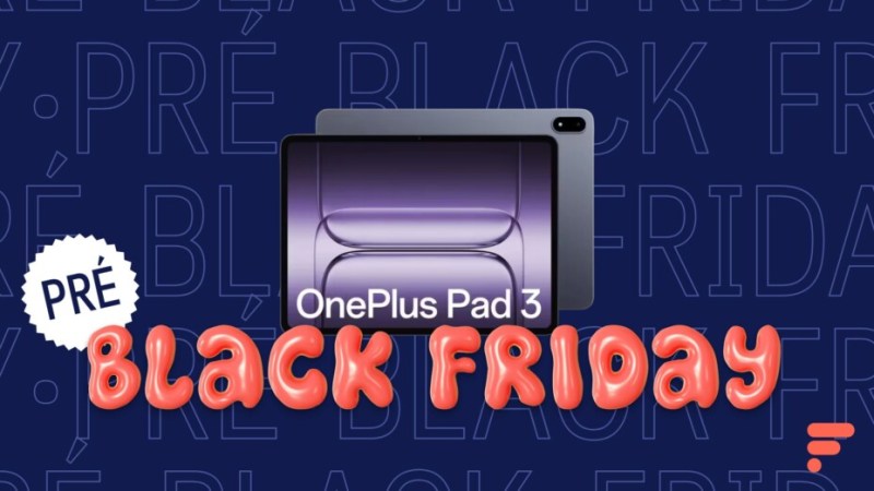 OnePlus Pad 3 : cette récente tablette rivale de l’iPad est presque à moitié prix en ce pré-Black Friday