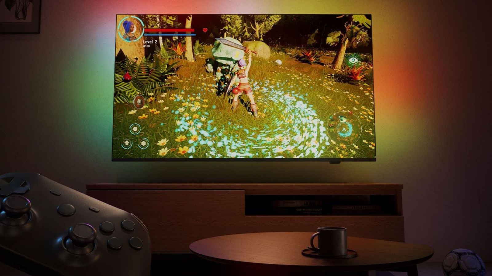 Philips QLED : ce TV 4K gÃ©ant de 75 pouces (144 Hz et Ambilight) est Ã  un super prix chez...