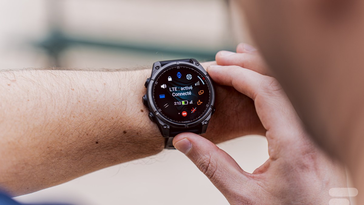 Le choix du mode LTE sur la Garmin Fenix 8 Pro
