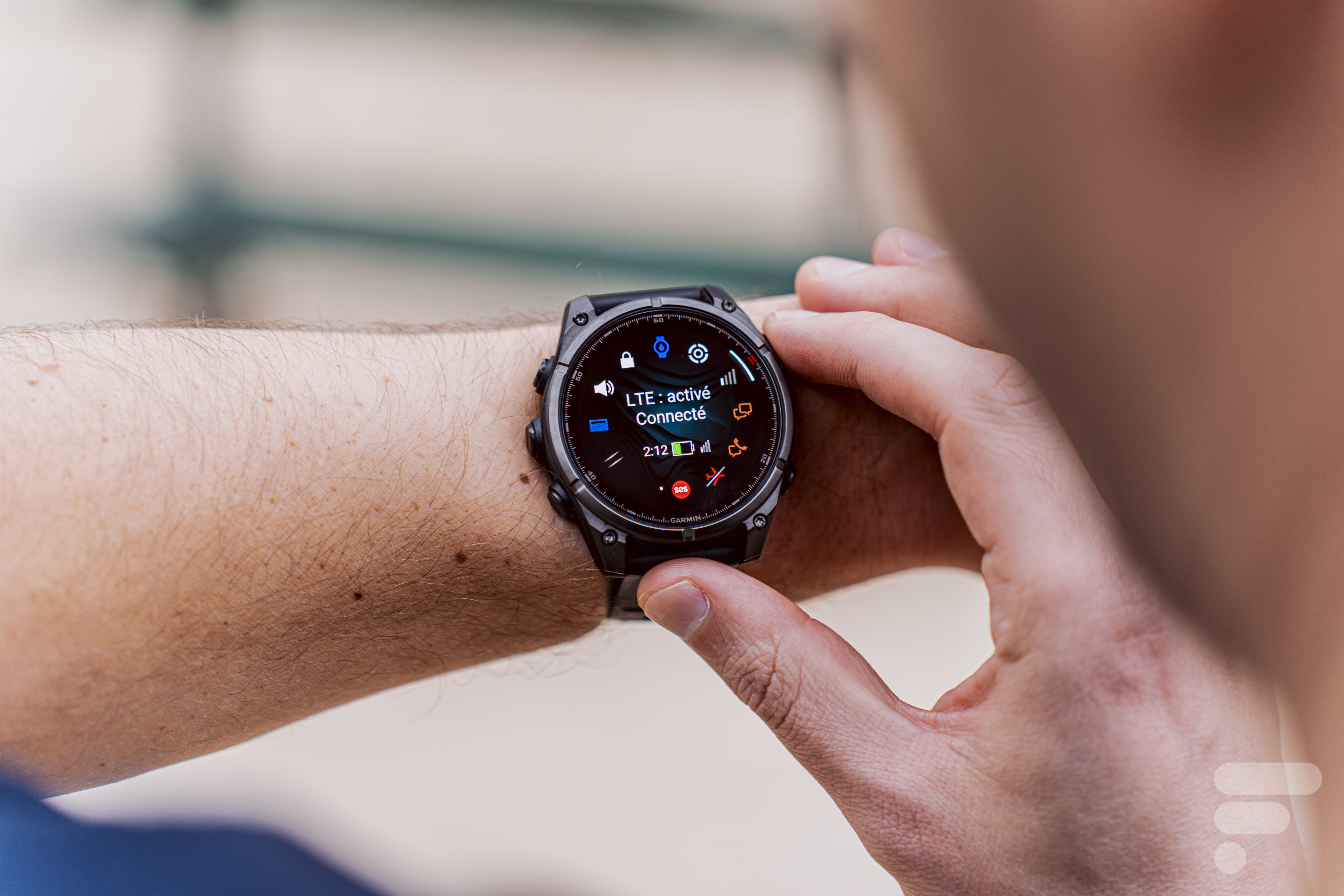 Le choix du mode LTE sur la Garmin Fenix 8 Pro
