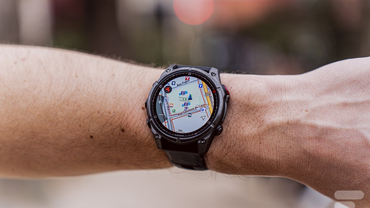 La cartographie sur la Garmin Fenix 8 Pro