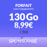 130 Go de 5G à ce prix, ça ne se refuse pas