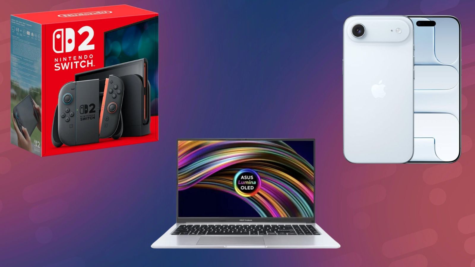Nintendo Switch 2 en baisse, dÃ©jÃ  -320 â‚¬ sur lâ€™iPhone Air et un laptop avec...