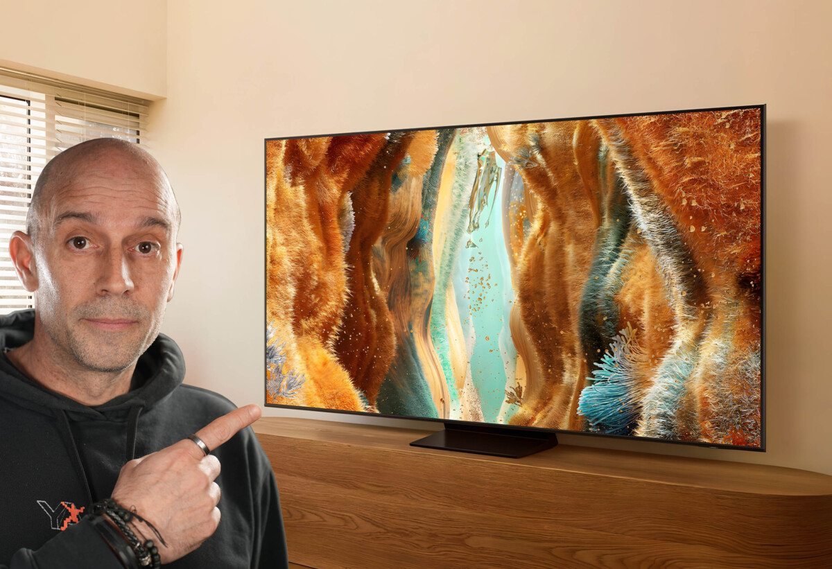 Samsung 55QN70F // Source : Sylvain Pichot - Frandroid Samsung 55QN70F // Source : Sylvain Pichot - Frandroid