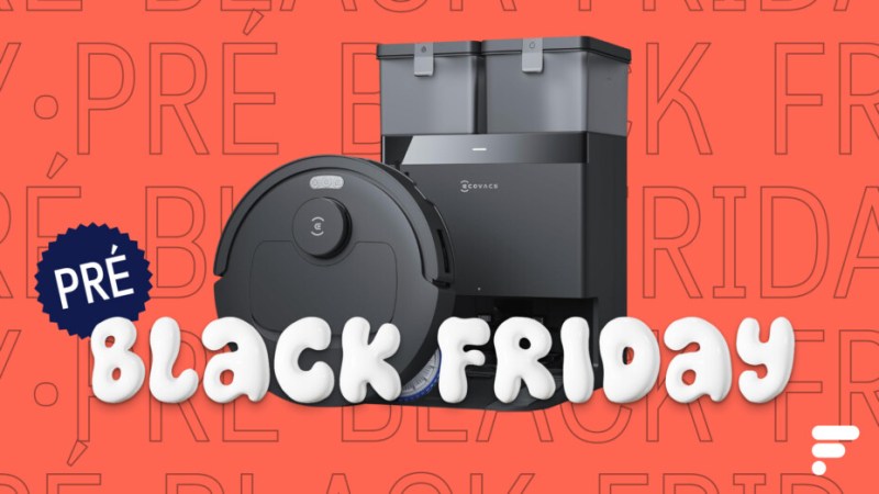 Ce robot aspirateur-laveur ultra-complet de la marque Ecovacs connaît une remise de 30% chez Amazon pour le pré-Black Friday Ce robot aspirateur-laveur ultra-complet de la marque Ecovacs connaît une remise de 30% chez Amazon pour le pré-Black Friday