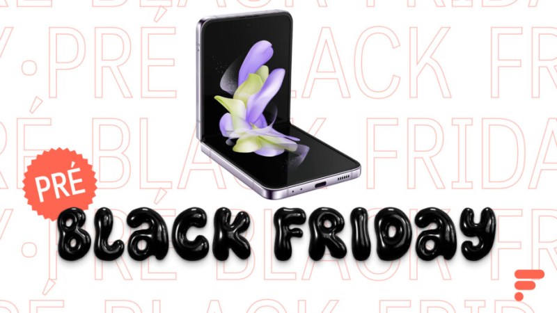 Moins de 500 € pour un smartphone pliant Samsung, c’est aussi ça le pré-Black Friday