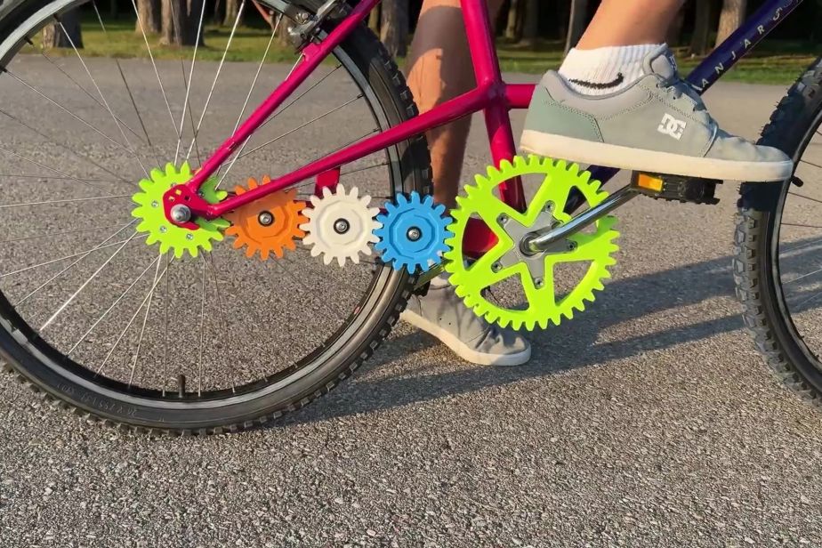 Transmission vélo 3D conduite