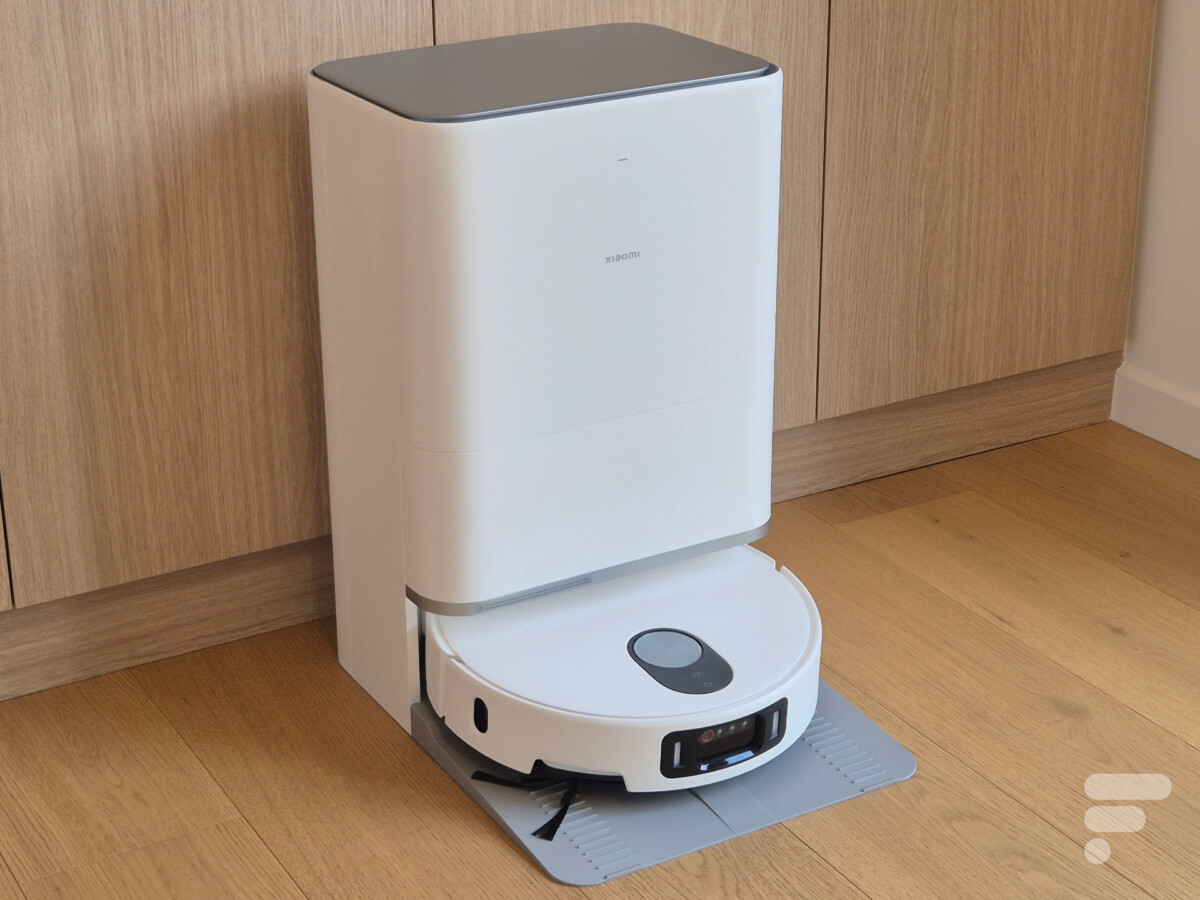 Xiaomi Robot Aspirateur 5 Pro - 20 000 Pa, Station Auto-nettoyante, IA évitement Obstacles, Navigation Laser DToF - 10