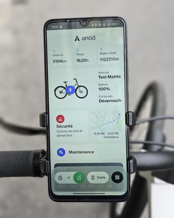 Anod Hybrid 2 appli accueil