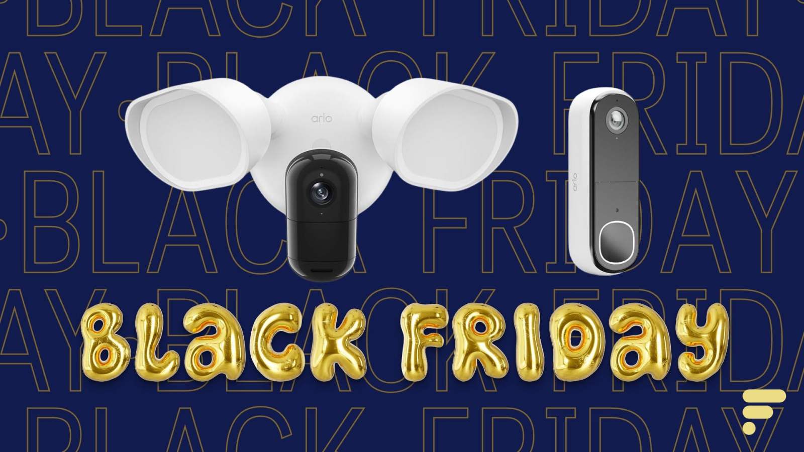 Ce pack Arlo avec camÃ©ra 2K, projecteur et sonnette est Ã  moitiÃ© prix pendant le Black...