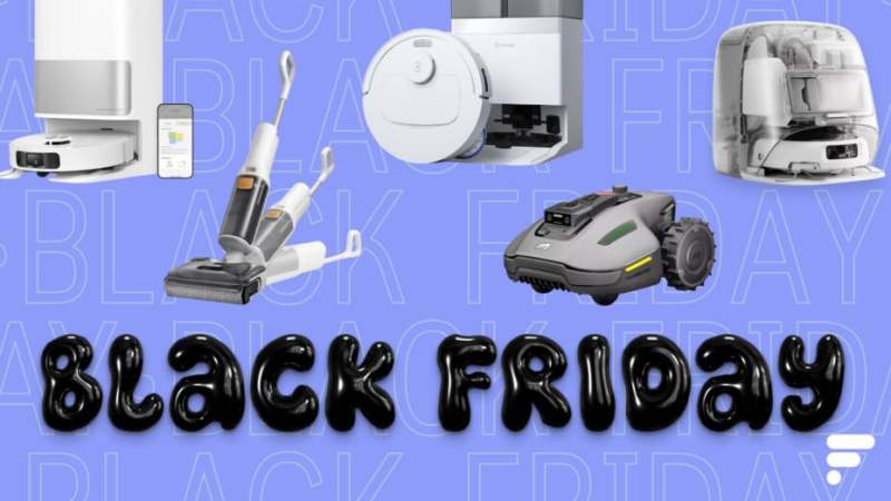 Le Black Friday brade les robots aspirateurs, aspirateurs-balais, et robots tondeuses : le top des promos de ce week-end Le Black Friday brade les robots aspirateurs, aspirateurs-balais, et robots tondeuses : le top des promos de ce week-end