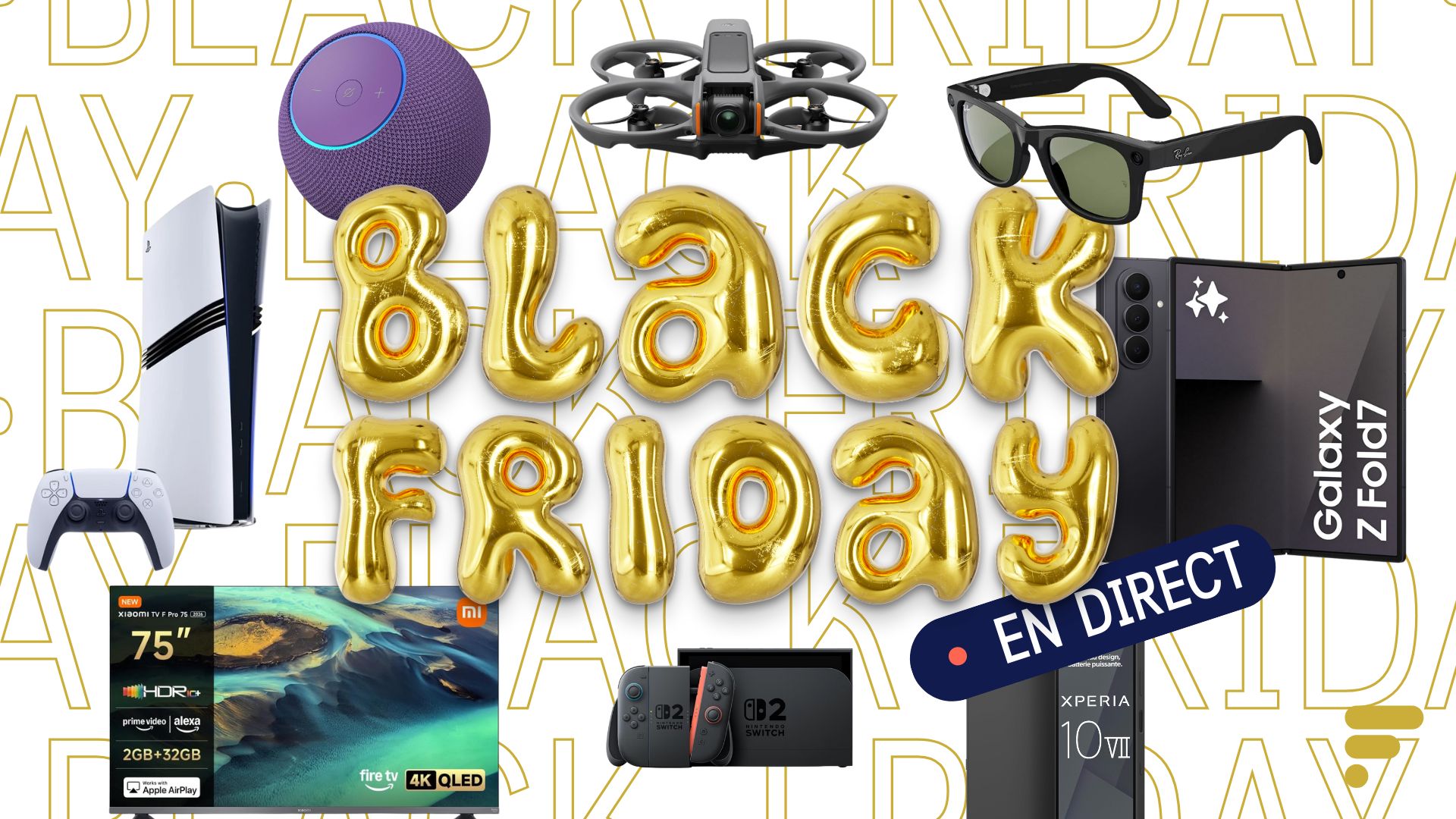La Black Friday Week démarre fort : voici les meilleures offres de ce vendredi en DIRECT