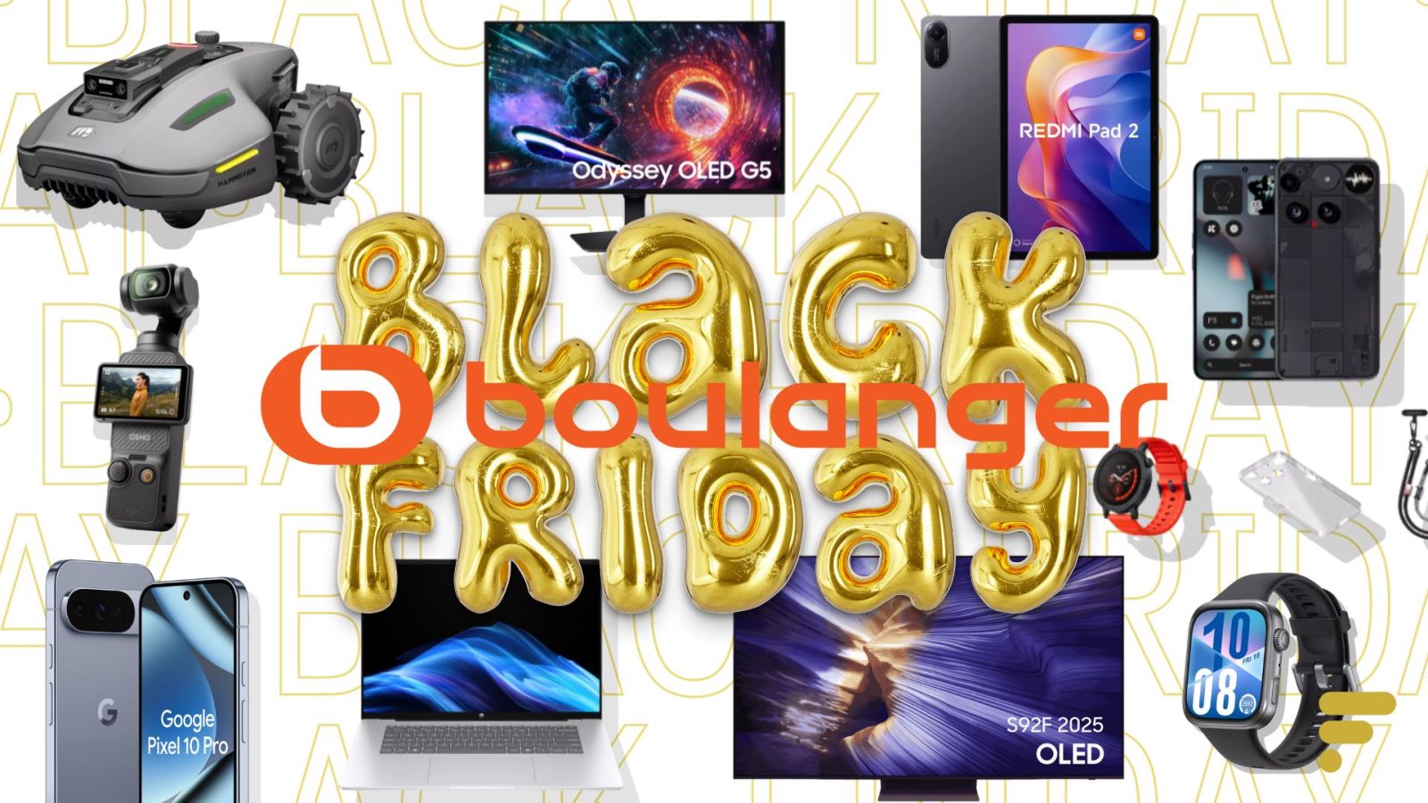 Boulanger lance une grande braderie durant la Black Friday Week : les 15 deals immanquables