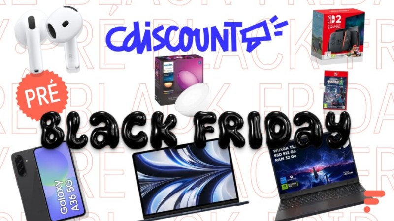 Cdiscount dégaine de belles offres pour le pré-Black Friday : voici les 12 deals à retenir