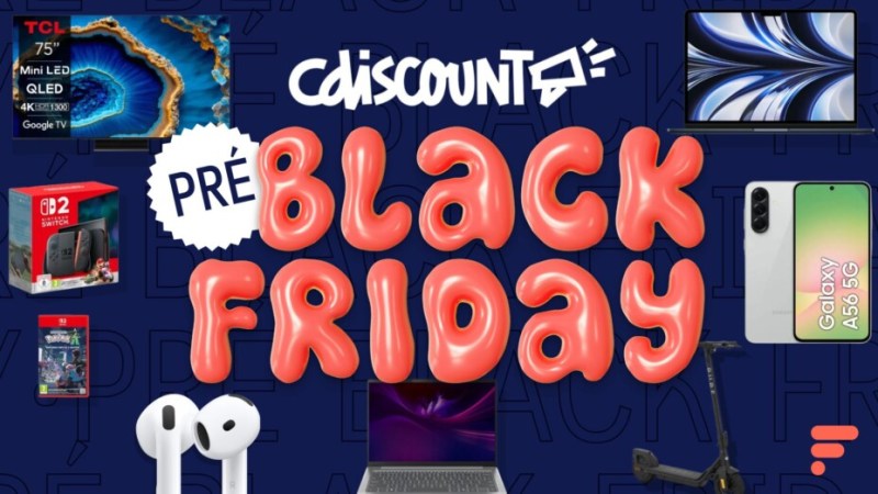 Il y a de belles affaires chez Cdiscount lors du pré-Black Friday : les 10 offres à saisir Il y a de belles affaires chez Cdiscount lors du pré-Black Friday : les 10 offres à saisir