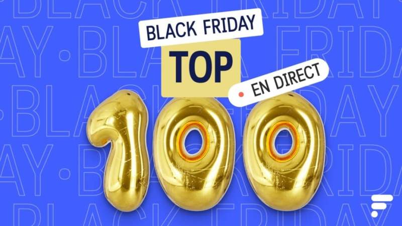 Le Black Friday frappe encore plus fort ce week-end : voici le TOP 100 des meilleures offres Le Black Friday frappe encore plus fort ce week-end : voici le TOP 100 des meilleures offres