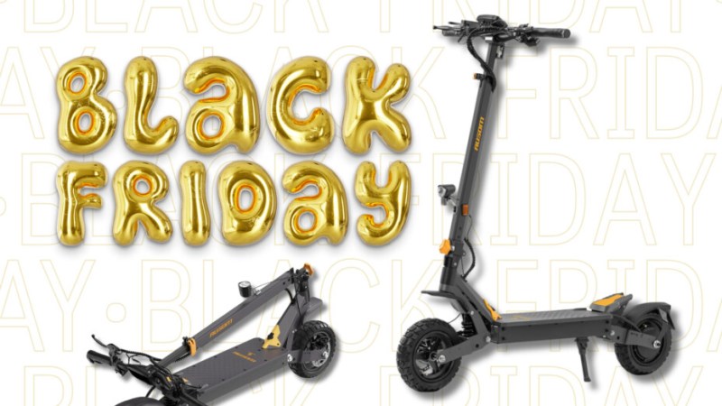 Cette trottinette électrique tout-terrain en promotion pour le Black Friday est parfaite pour TOUS vos déplacements Cette trottinette électrique tout-terrain en promotion pour le Black Friday est parfaite pour TOUS vos déplacements