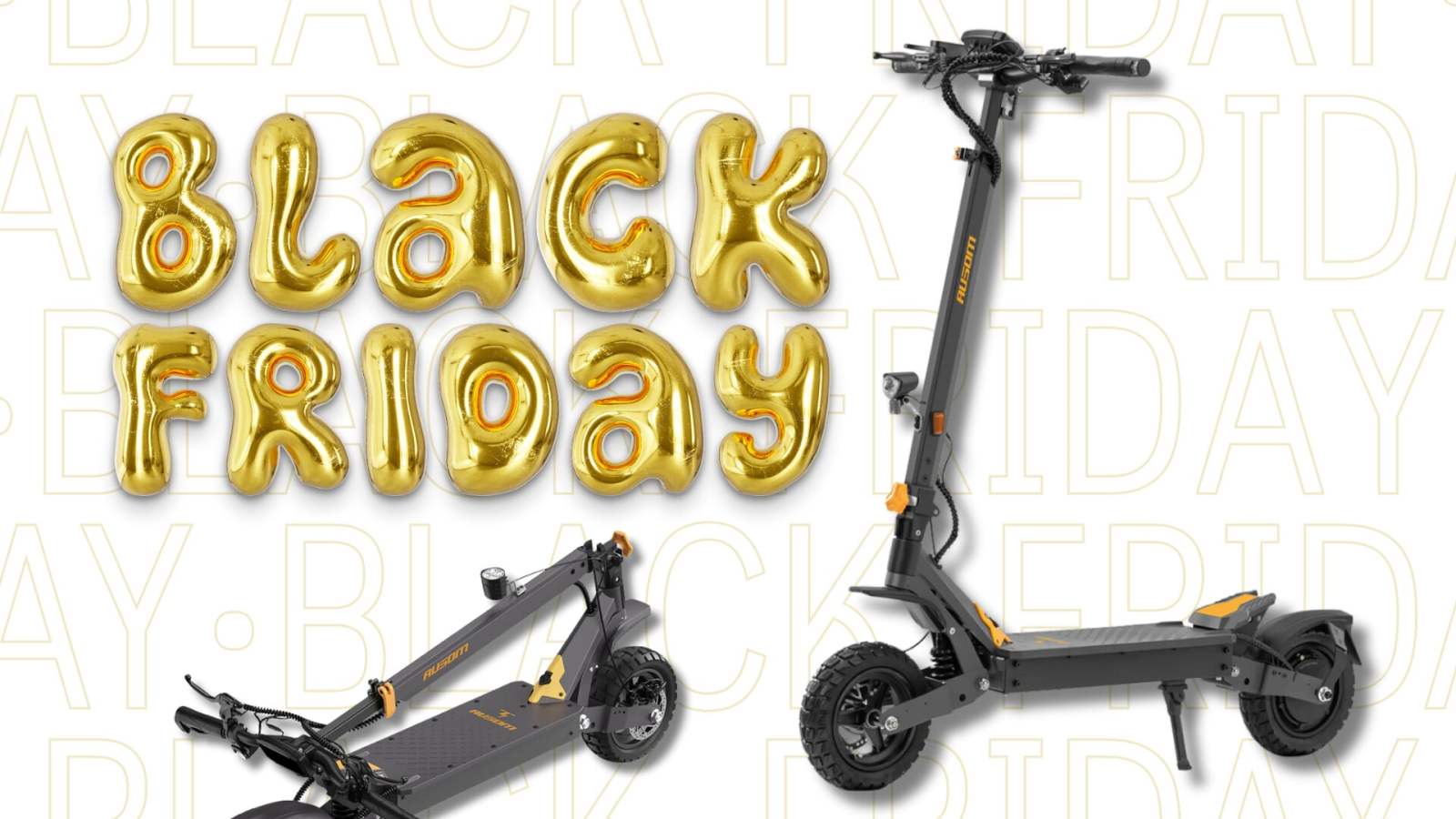 Cette trottinette Ã©lectrique tout-terrain en promotion pour le Black Friday est parfaite pour...