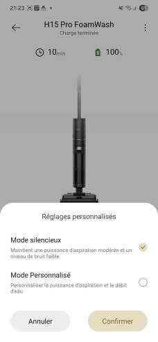 Dreame H15 Pro FoamWash screenshot 1