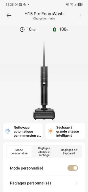 Dreame H15 Pro FoamWash screenshot 7