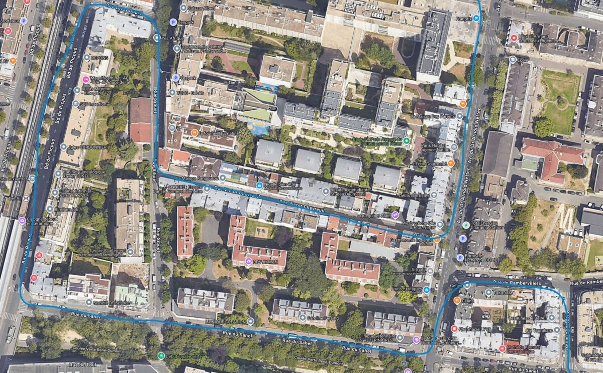 Suivi GPS de la Garmin Fenix 8 Suivi GPS de la Garmin Fenix 8