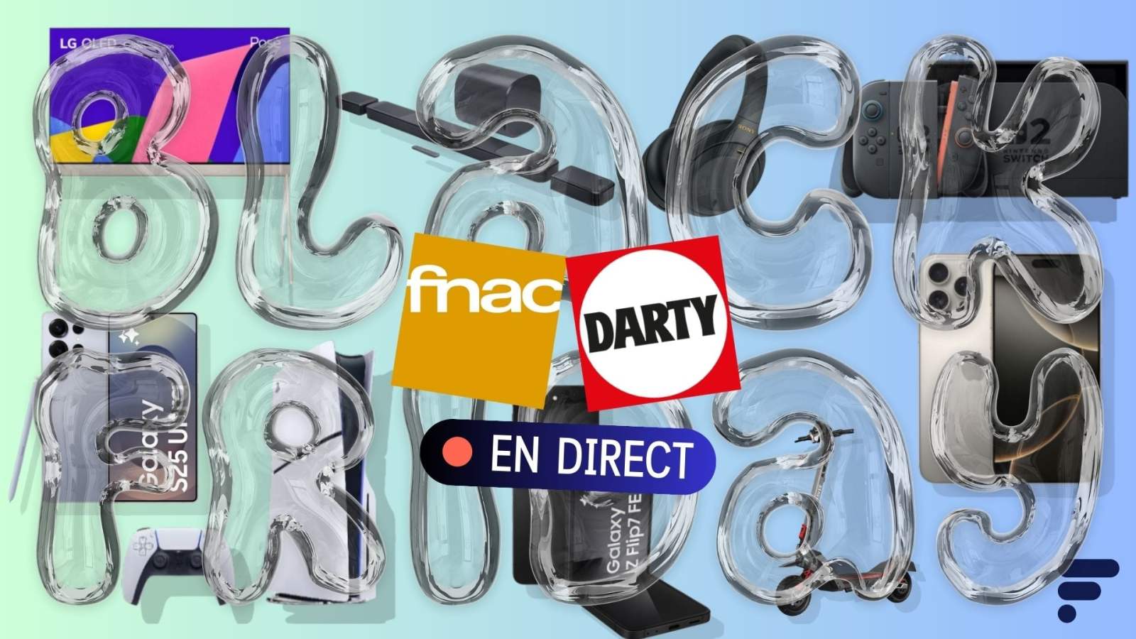 Pour la fin du Black Friday, Fnac et Darty font un grand dÃ©stockage sur les meilleurs produits...