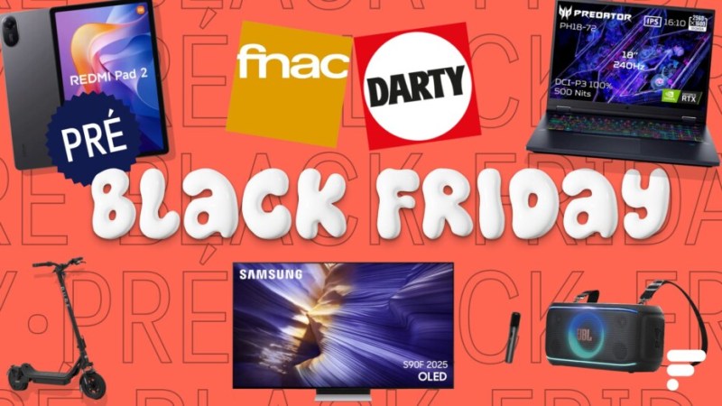 Pré-Black Friday : les 18 meilleurs deals Fnac et Darty à ne pas manquer en novembre
