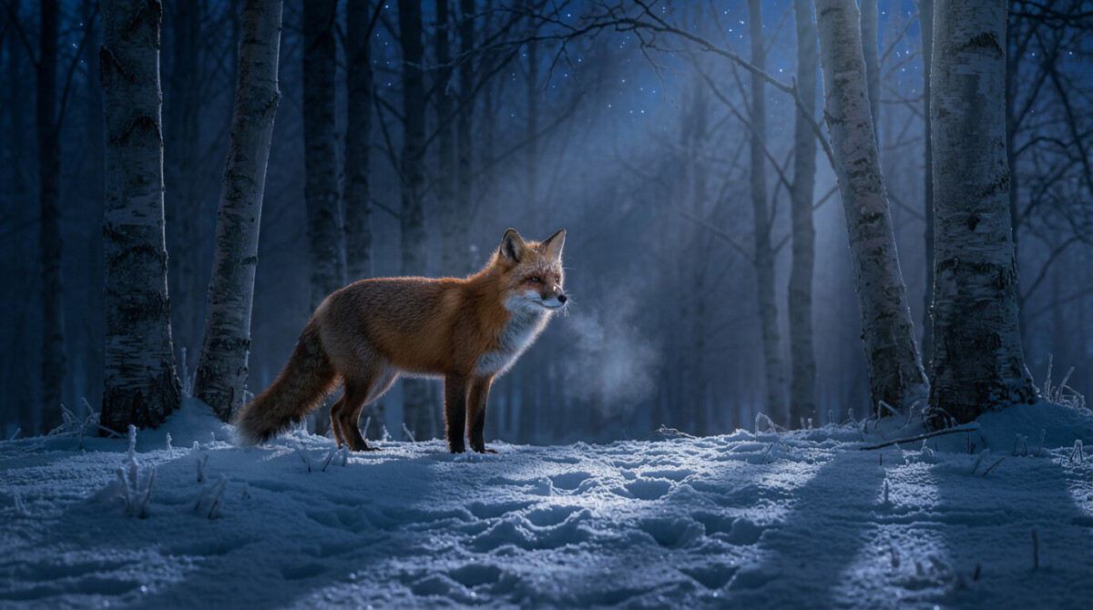 GEMINI – Fox image turned to day