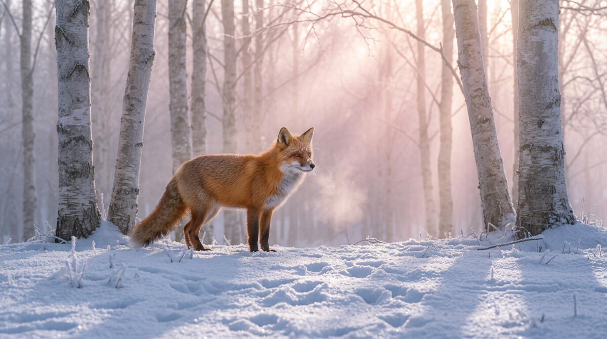 GEMINI – Fox image turned to night