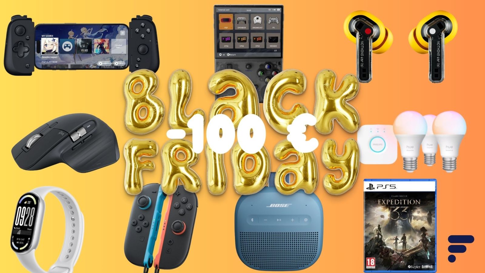 Black Friday Ã  moins de 100 euros : la sÃ©lection des meilleurs offres pour se faire plaisir...