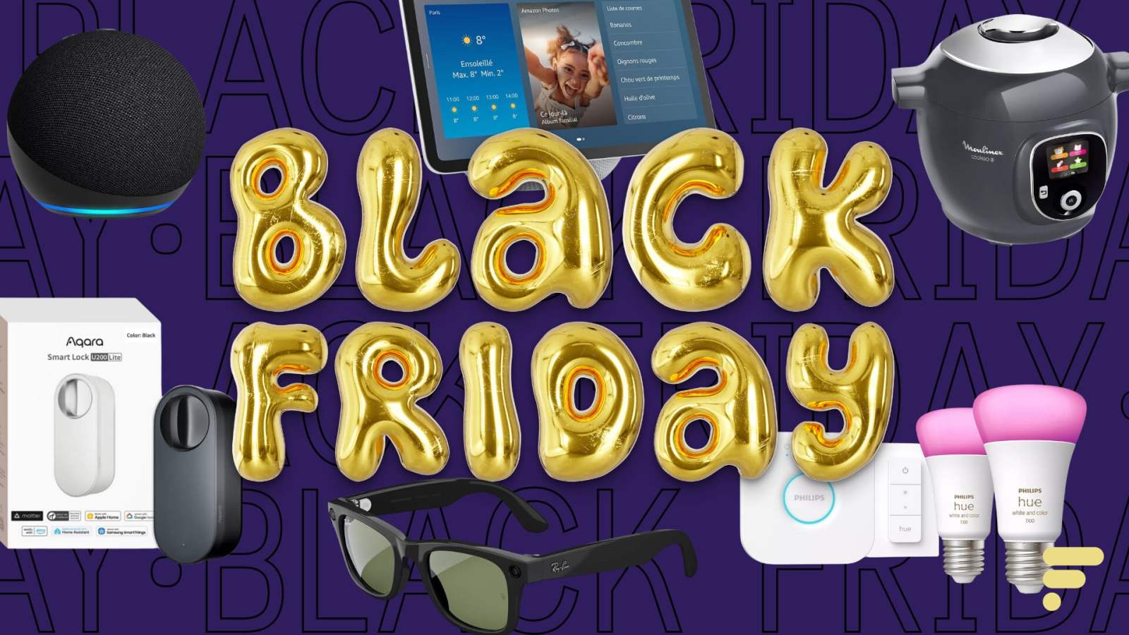 Black Friday : les meilleures promotions de la maison connectÃ©e (ampoules, enceintes, lunettes...