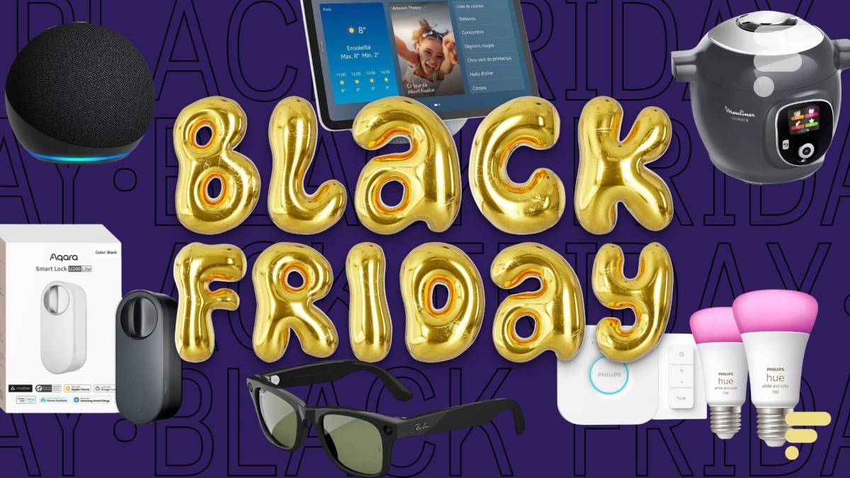 Guide maison connectée - black friday