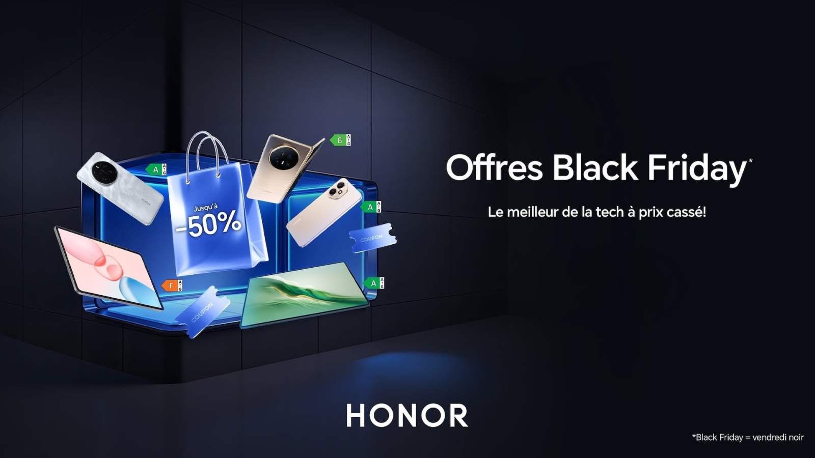 HONOR 400, Magic V5, Magic7 Pro : ces puissants photophones sont Ã  prix cassÃ© pour le Black...
