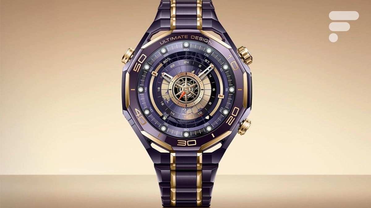 La Huawei Watch Ultimate Design Royal Gold Edition