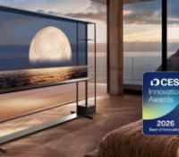 LG TV Signature T CES Awards 2026 // Source : LG