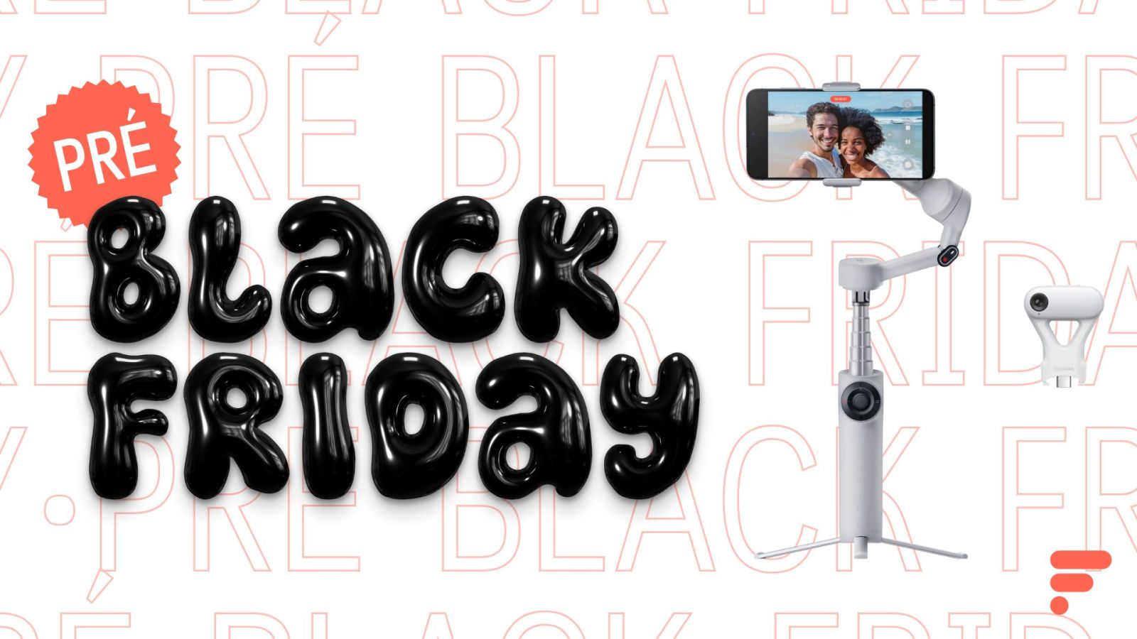 AffichÃ© Ã  -33 % pour le prÃ©-Black Friday, le stabilisateur Insta360 Flow 2 Plus sÃ©duit...