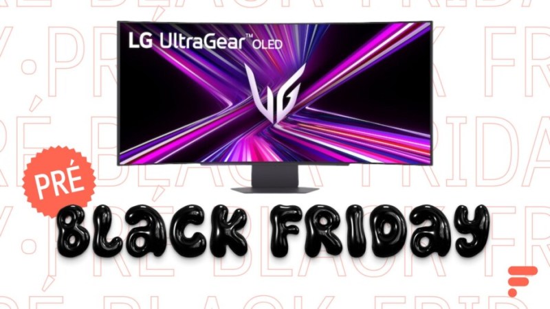 LG fait du XXL avec cet écran OLED incurvé de 45 pouces en promo à -600 € pendant le pré-Black Friday