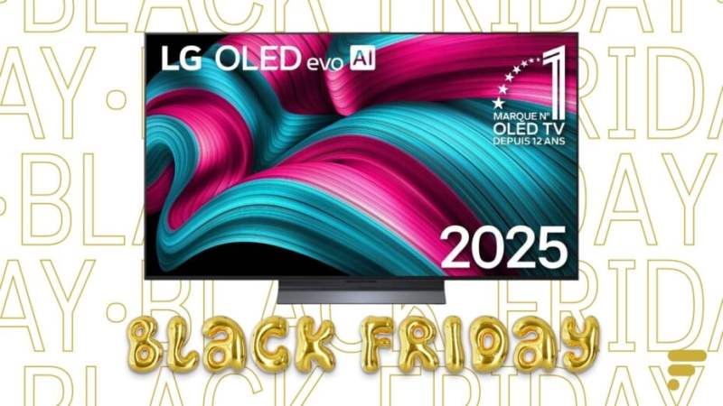 Ce code fait passer le LG C5 55″ sous les 880 € : l’offre Oled du Black Friday Ce code fait passer le LG C5 55″ sous les 880 € : l’offre Oled du Black Friday