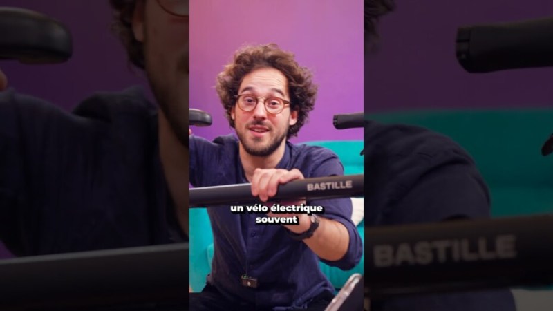 Un vélo électrique pliant unique au monde