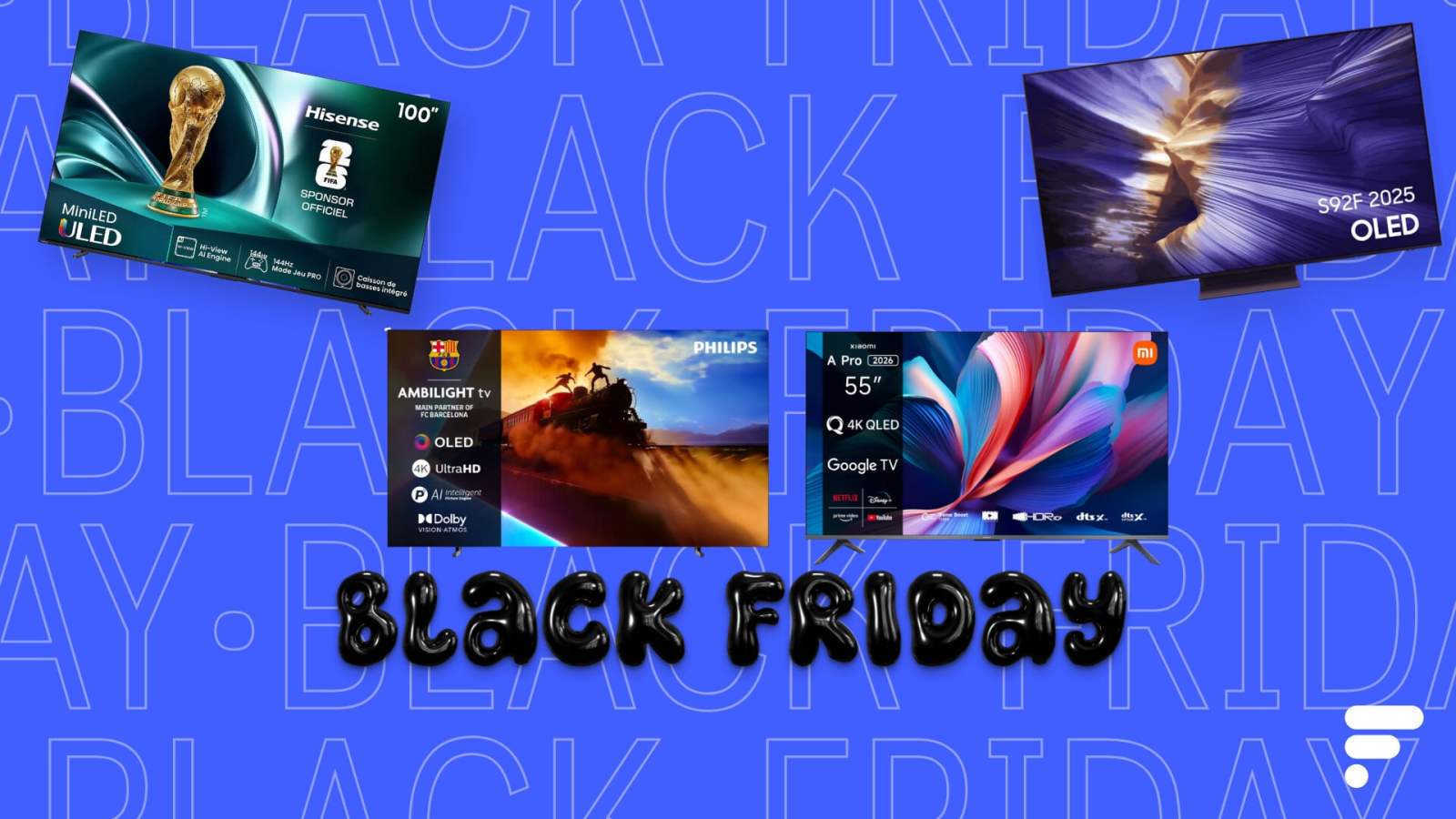 Black Friday TV et vidÃ©oprojecteur : des promotions en pagaille sur toute la journÃ©e
