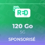 Nouveau palier pour de la 5G ? RED by SFR propose 120 Go à un tarif inédit