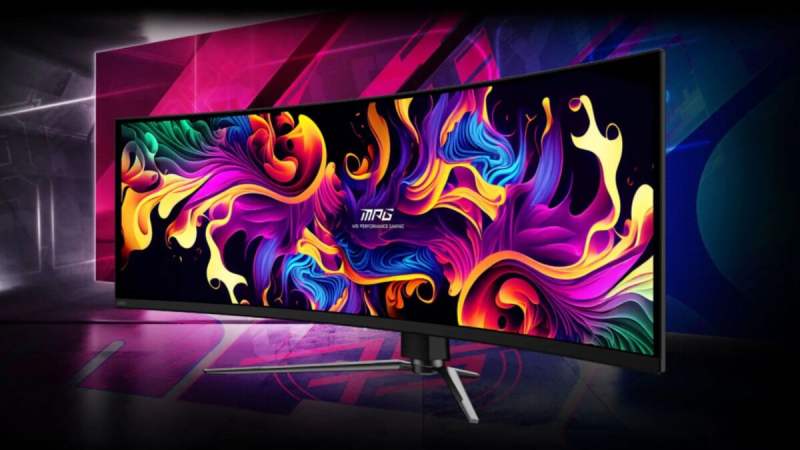 Envie d&rsquo;un setup gaming XXL&nbsp;? Ce moniteur MSI incurvé de 49 pouces (OLED et 144 Hz) est à -40&nbsp;% 