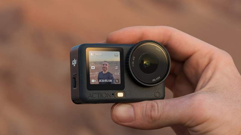 La nouvelle DJI Osmo Action 6 4K avec double écran tactile et ouverture variable est déjà à prix réduit