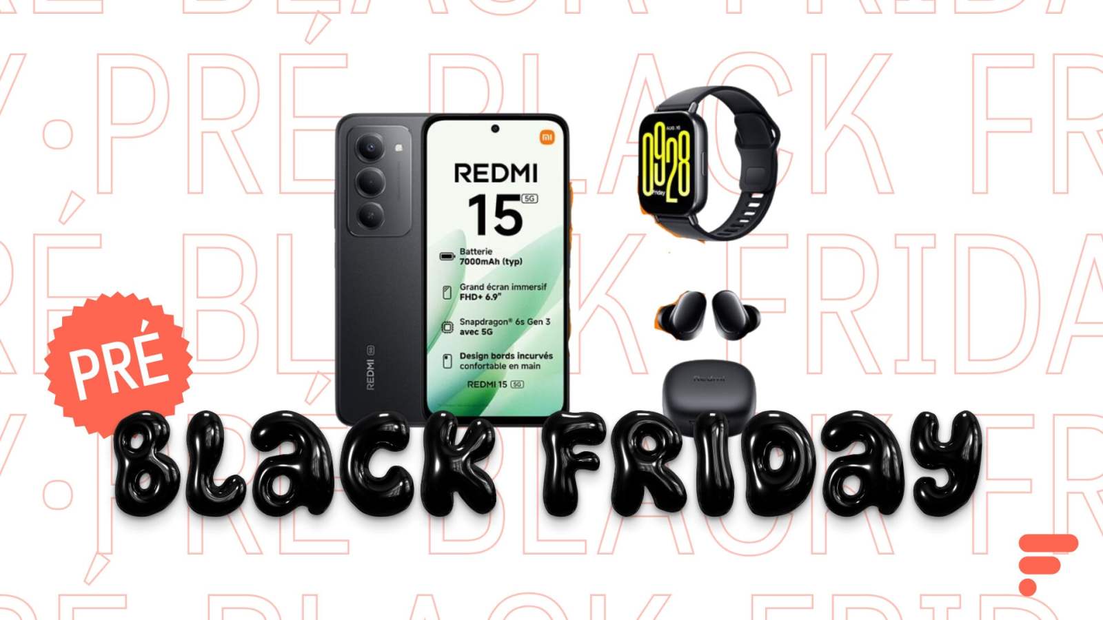 Ce pack Xiaomi avec smartphone + montre + Ã©couteurs est Ã  un super prix en cette veille de...