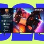 Amazon retire plus de 500 € à cet immense TV 4K Mini LED Philips Ambilight de 75 pouces pour la dernière semaine des soldes