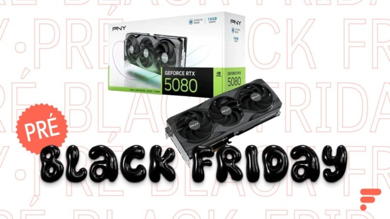 La Nvidia GeForce RTX 5080 profite d’une remise pré-Black Friday pour donner un goût de ray-tracing aux jeux