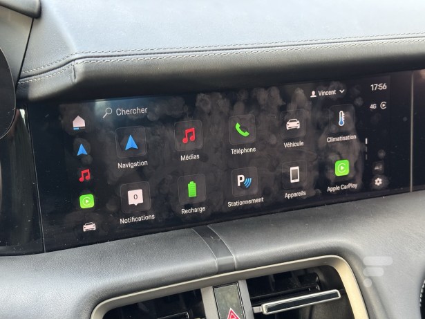 Porsche Taycan // Source : Vincent Sergère pour Frandroid