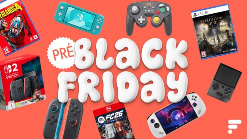 Le Black Friday n’épargne pas la Nintendo Switch 2 ! Voici les meilleures promotions sur les consoles, jeux, manettes et accessoires