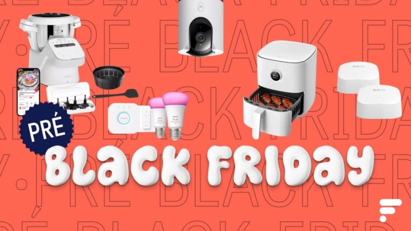 Le Black Friday s’attaque à la domotique avec de multiples offres sur les airfryers, caméras, ampoules et sonnettes connectées